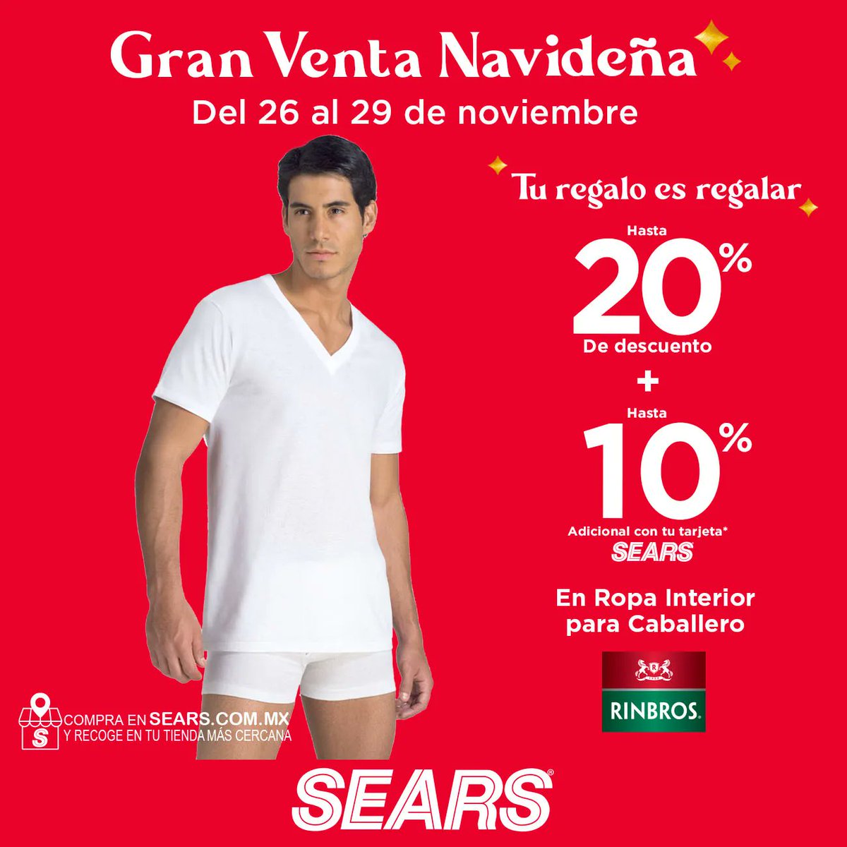 searsmexico's tweet photo. Aprovecha esta oportunidad y renueva tu guardarropa con #Rinbros. ¡Visítanos! ✨👉https://t.co/uhgirBd3X4
*Consulta las bases aquí: https://t.co/JftrQweAqF https://t.co/CcySgwl6EA