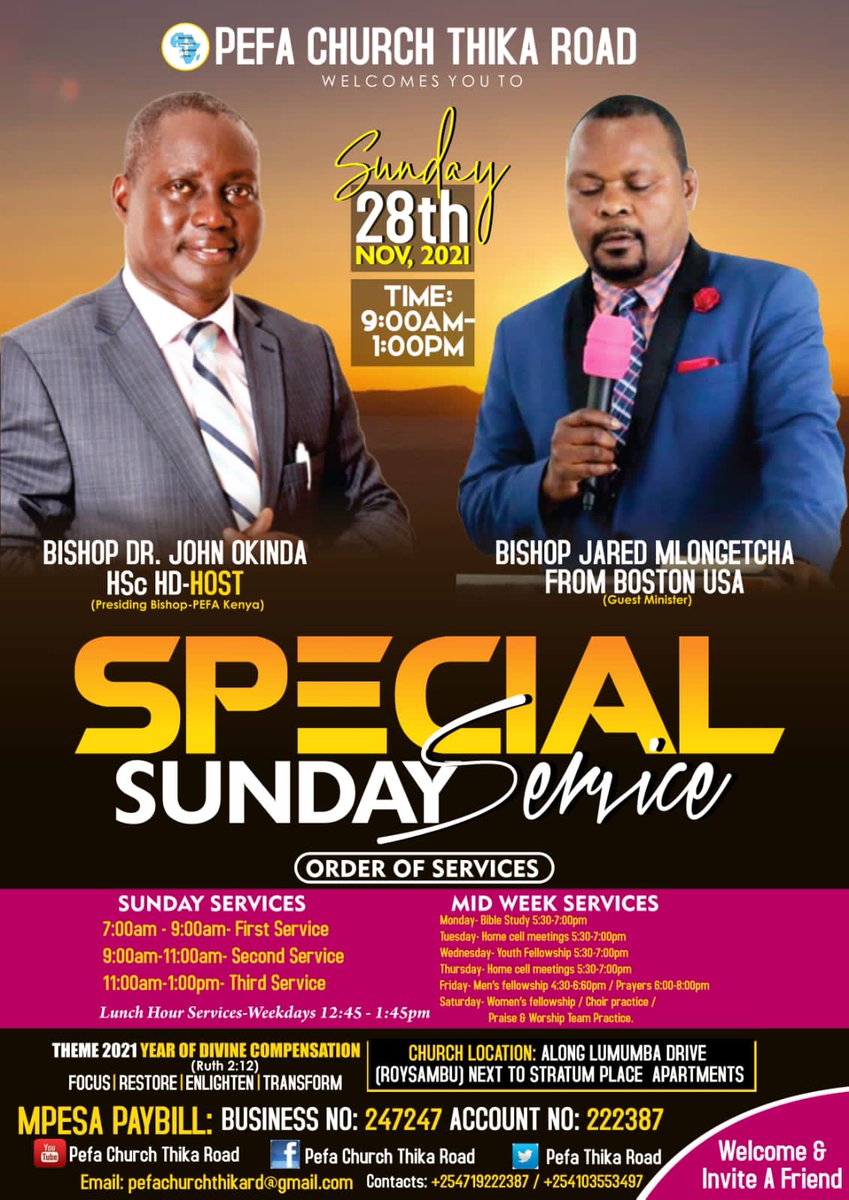 pefathikaroad's tweet photo. Welcome To Our Sunday Service This Morning https://t.co/DiRGZf3Ile