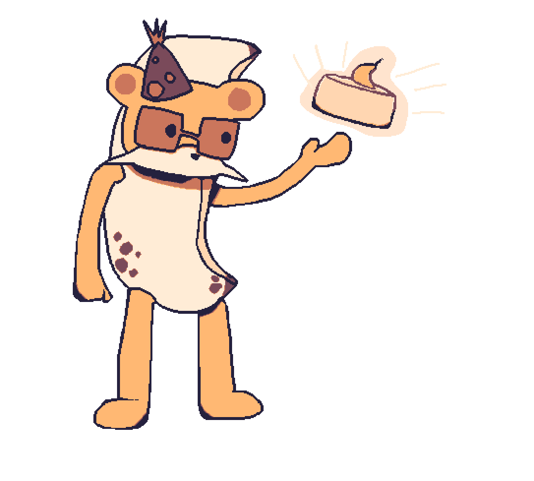 Подарок другу
#aseprite #pixelart #superanimalroyale