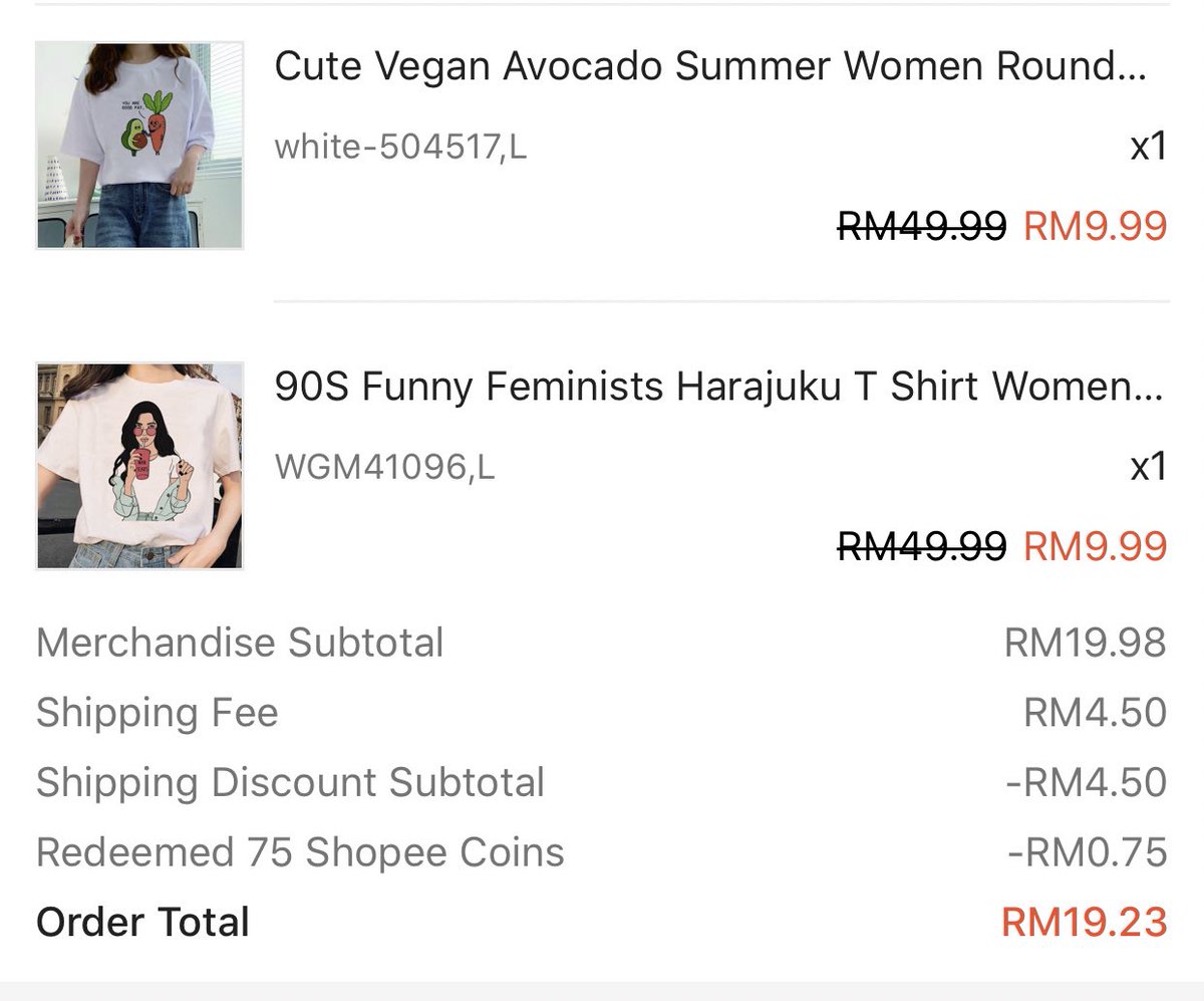 natashaharis_'s tweet photo. White Tshirt thread 🧵 

sebab aku dah dua tiga kali repeat beli baju camni kat shopee

🛒 https://t.co/RB2dDL4hA2 https://t.co/sUKG1P0ptF