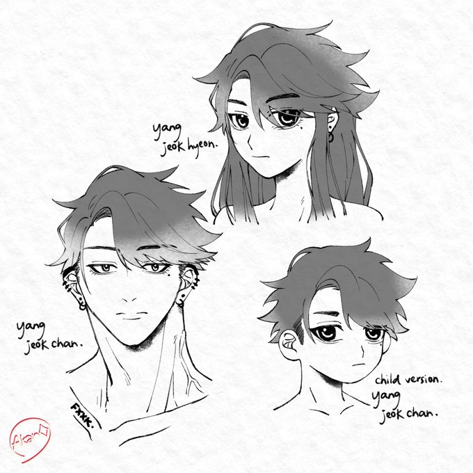 #lookism #lookismoc
doodle some of my lookism sonas. 