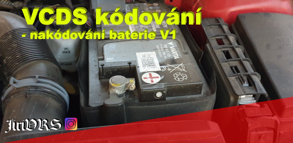 JiriVrs's tweet photo. Ahoj všem, dnes si ukážeme první variantu jak nakódovat novou baterii v autě. 
https://t.co/sfsTNX2oyB https://t.co/ZsLNBP3SyZ