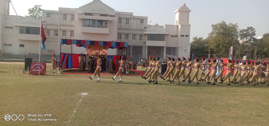 NCC_Dte_Gujarat's tweet photo. #nccday
#NCCGUJARAT
73rd NCC DAY was celebrated at 35 Gujarat Bn NCC, Palanpur, Guj Dte with march past, cultural pgme, and felicitation of  meritorious cdts.
@DefencePRO_Guj 
@HQ_DG_NCC 
@CMOGuj 
@Bhupendrapbjp
@jitu_vaghani https://t.co/LjSPXMgb1q