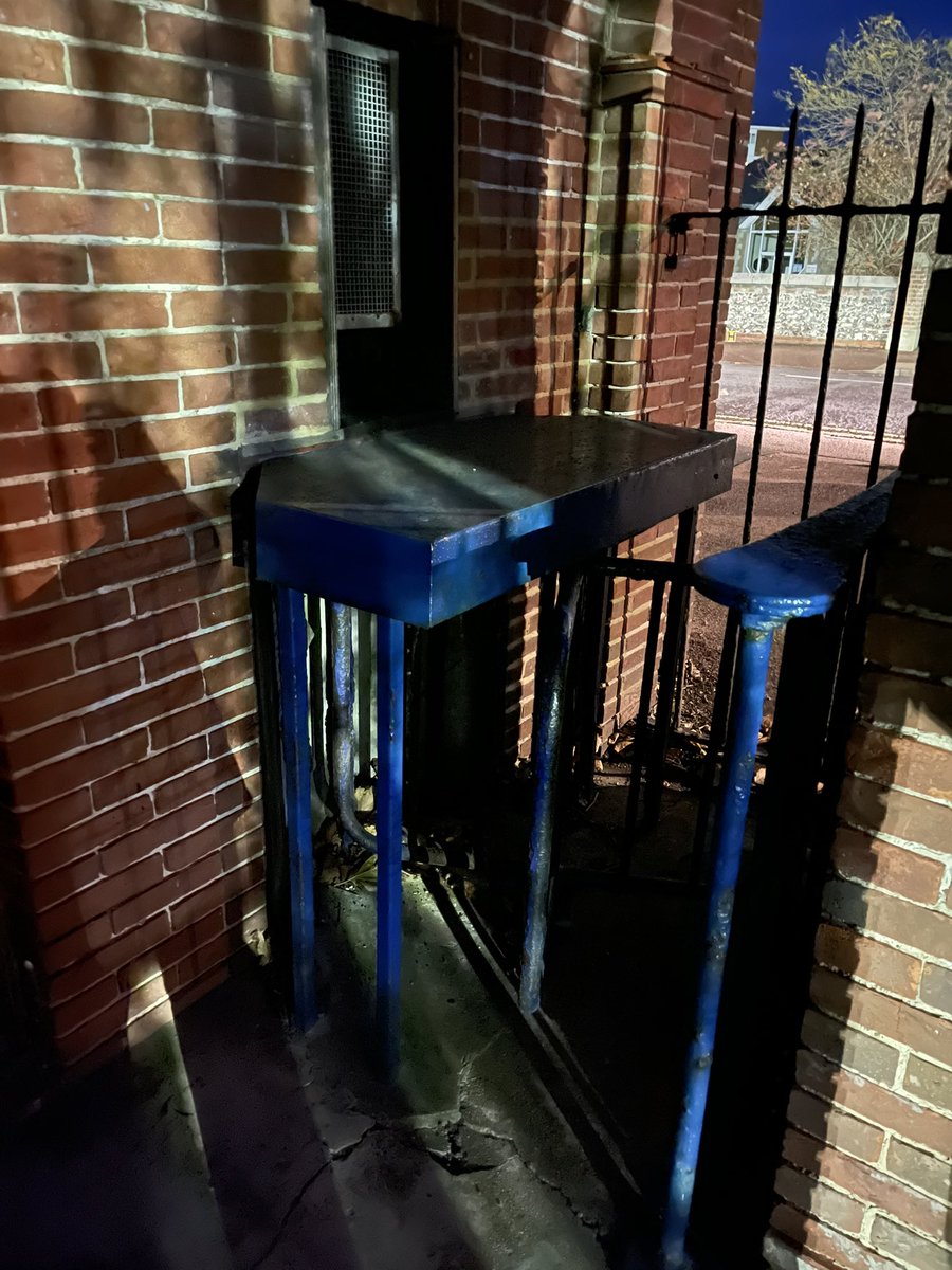 bornatotter's tweet image. The old turnstile block @eastbournetfc Saffrons ground is a truly beautiful thing. There’s another unit at the current entrance by the club house that’s out of commission at the moment. Wonderful stuff. #TurnstileSunday