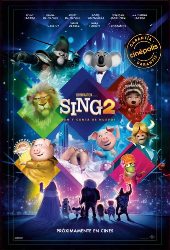 fatimapao99's tweet photo. @haashoficial #Sing2 🐖🦔 Ya casi escuchamos sus voces en el cine 🤩🤩 https://t.co/RDnFwoFzkZ