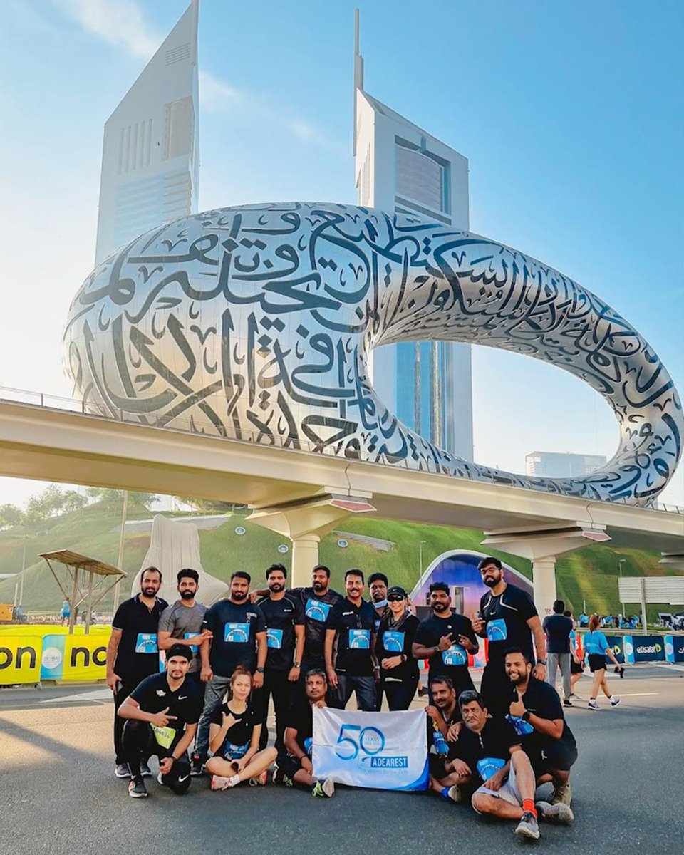 ADEARESTLLC's tweet photo. We are proud of our employees having the spirit and dedication to stay fit and healthy throughout the whole year and look forward to enjoying more events together in the annual #DubaiFitnessChallenge!
#FitAndHealthy #Fitness #EmployeeWellness
#Teamwork #Family #History
#ADEAREST https://t.co/5HoRlhFob9