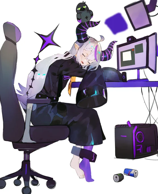 働き者の総帥
#Laplus_Artdesu 
