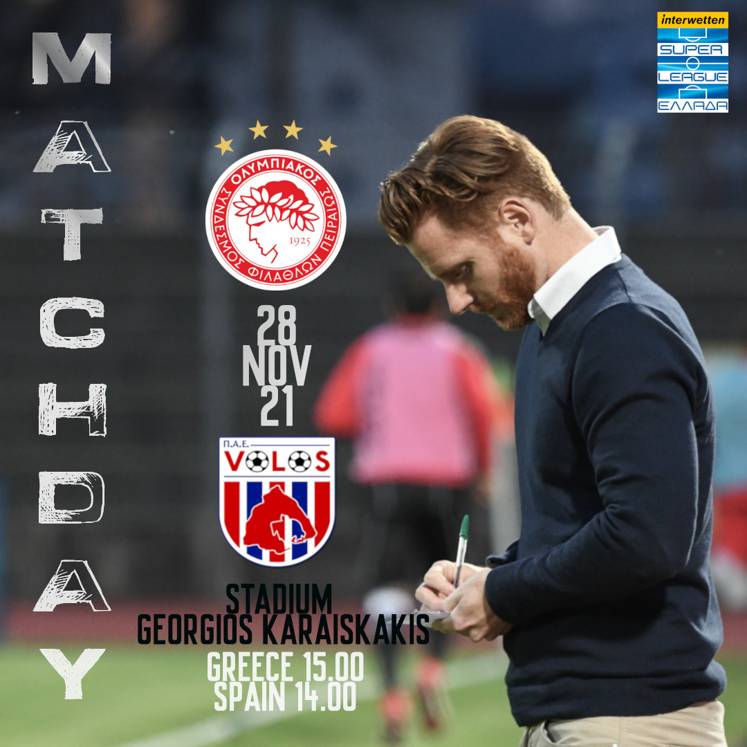 GuilleAbascal's tweet photo. Jornada 11
@olympiacosfc 🆚 @fcvolos
15:00 🇬🇷 14:00 🇪🇦
🏆 @Super_League_GR https://t.co/HXqG8lpQdx