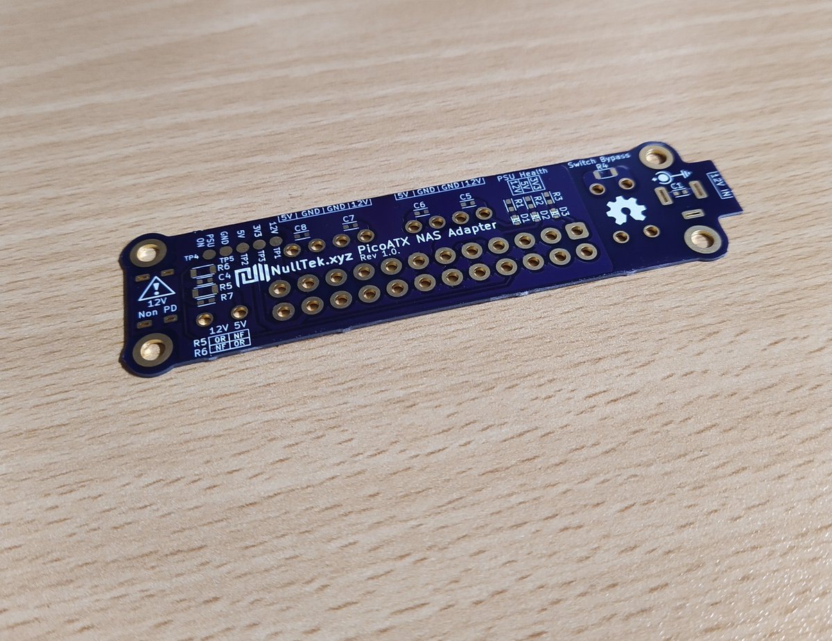 CreatingNull's tweet photo. Early Christmas present from @oshpark, so exited to test this pATX NAS breakout board #oshw #kicad #oshpark https://t.co/RJijzzVL1S