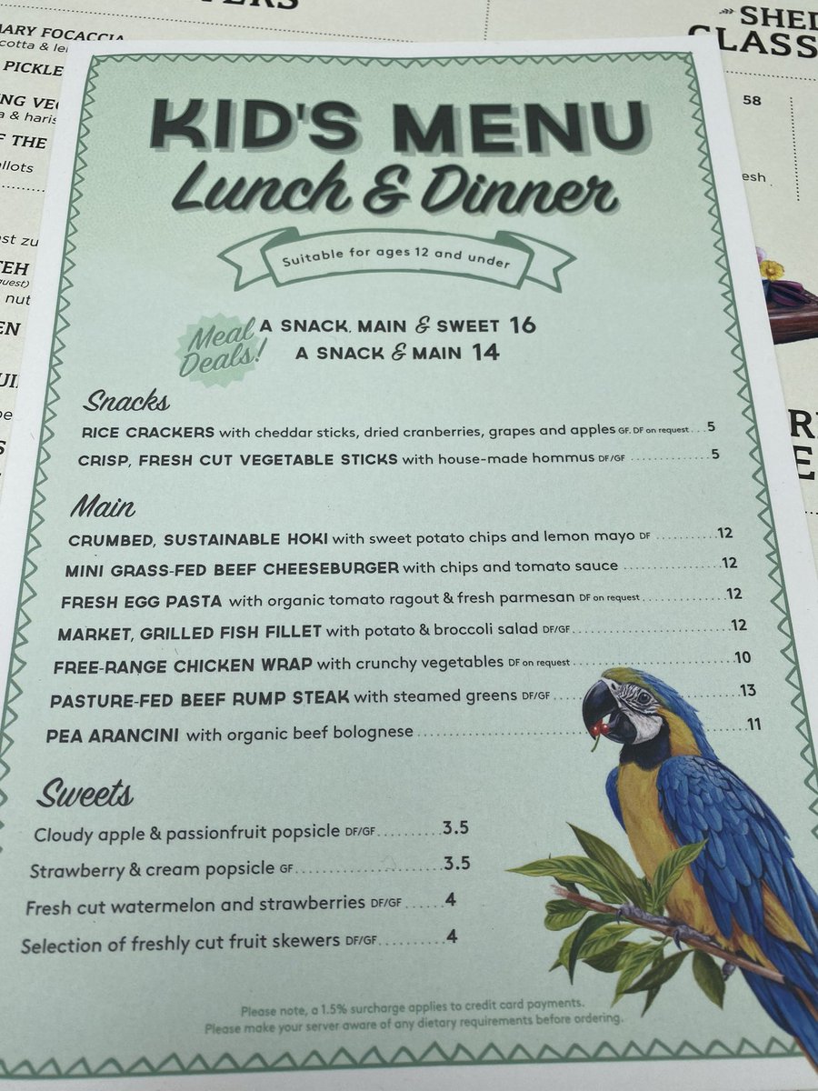 DormanSara's tweet photo. Fantastic lunch with my favourite pint sized date #groundsofalexandria potting shed … so refreshing to find a kids menu that caters for GF! https://t.co/hcRjYvs2gd