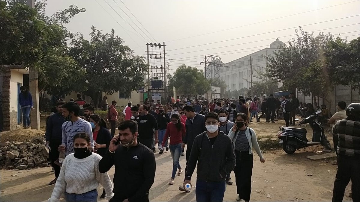 careers360's tweet image. CAT 2021 Exam Day - Pre Shift 1 Concludes | IN PICS 
#catexam2021 #cat #catexam 

LIVE Coverage: bit.ly/3CW5gLv