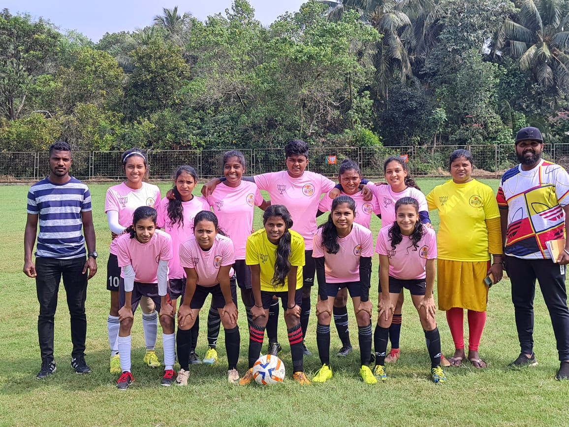 SmtJMOfficial's tweet photo. Congratulations to the #Taleigao girls football team on making it to the semi-finals of #CMTrophy.
I wish them all the very best for the same!
#Together4Taleigao https://t.co/rKqfTYRBA8