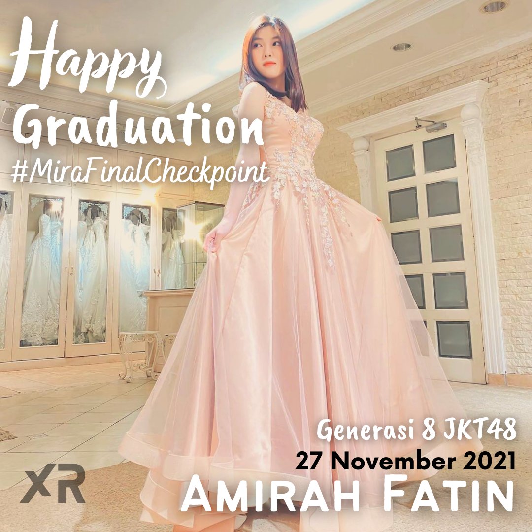 dindarisya2's tweet photo. HAPPY GRADUATION ka @F_MiraJKT48 semoga sukses selalu di luar jkt48,makasih juga atas semua perjuangan ka mira selama ini di jkt48,semoga cepat sembuh ya 🥰 #MiraFinalCheckpoint https://t.co/ML9V6jUTDK