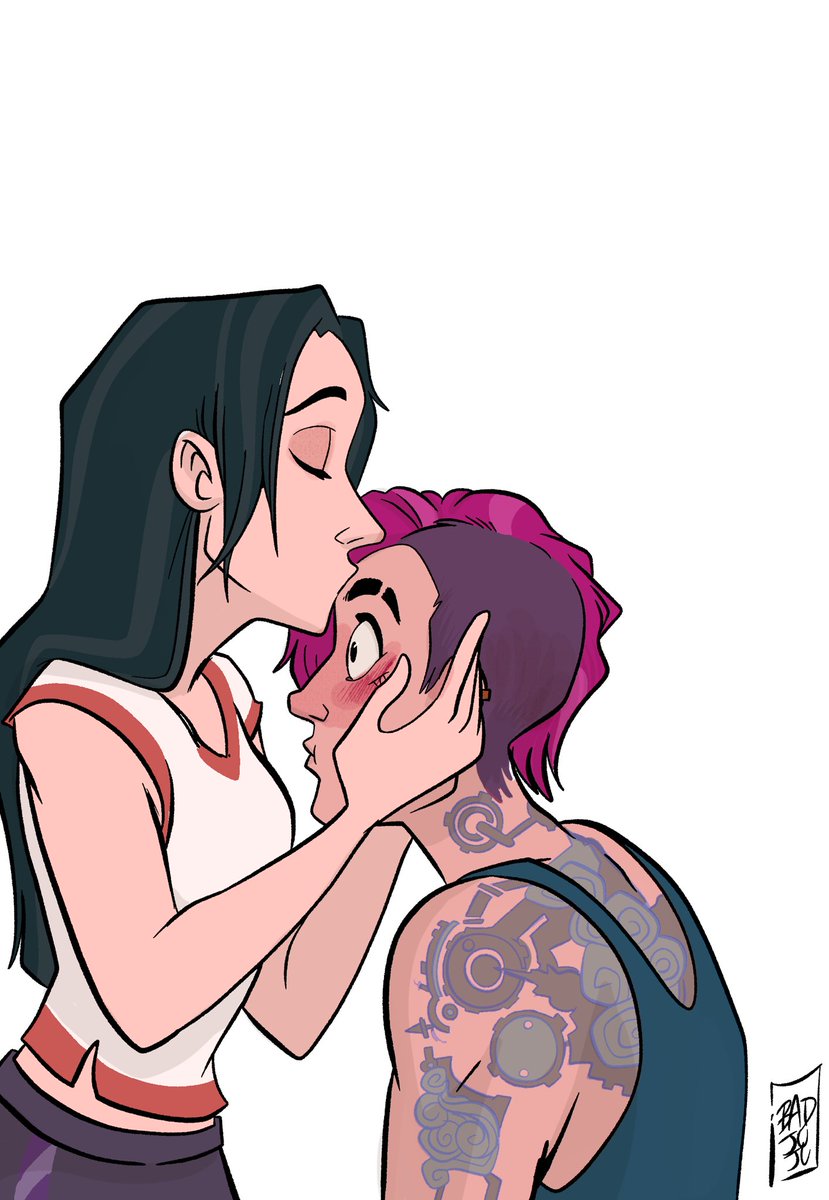 GiuliaCarbone91's tweet photo. Forgive me, I can’t draw anymore #arcane #vilyn #Caitvi #Caitlyn #vi https://t.co/pDie2nolo8
