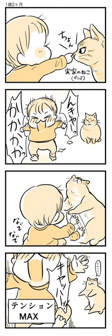 両者のテンションの差が凄いです。

#育児漫画
#育児絵日記 