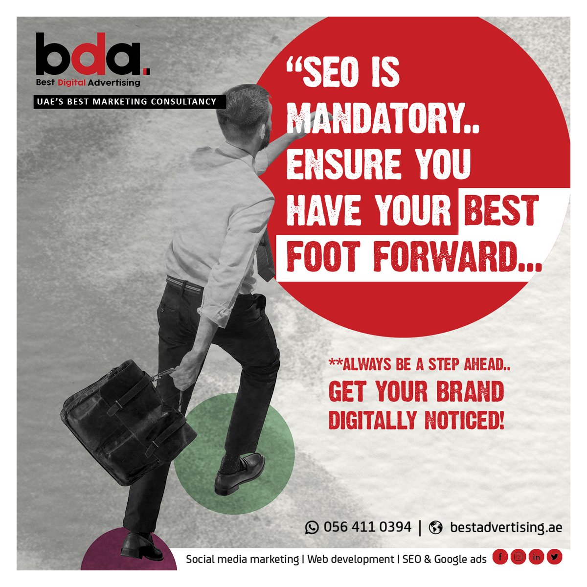 BestDigitalAdv1's tweet photo. Sign Up For SEO Services &amp; Get Your Brand Ranking On 1st Page Of Google... Higher Organic Traffic, Higher Leads &amp; Higher Conversions..

Call Now: +971 564110394

#GreatResults #CompetitivePricing #BestDigitalAdvertising #MarketingAgency #marketingagencylife #seo https://t.co/00etMlnIOu