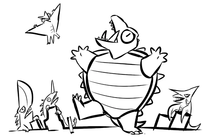 Finished watching all the MST3K #Gamera episodes 
