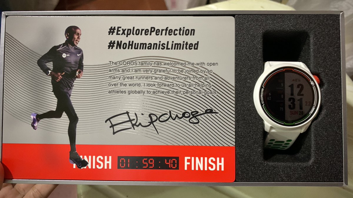 AzizSan44's tweet photo. Just arrive

@COROSGlobal @EliudKipchoge 

#CorosWatch #CorosPace2EKedition https://t.co/ifcMbszfdA