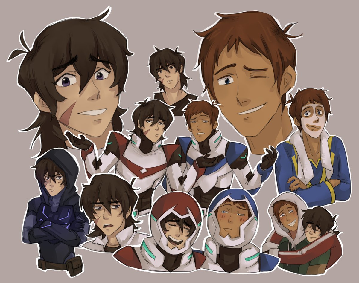 blumeeberry's tweet photo. Some klance doodles! https://t.co/vXEBqXoIh6