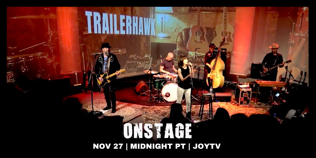 onstagelivetv's tweet photo. TONIGHT (Nov 27) is an archive episode featuring the sweet southern sounds of @trailerhawk! "Nobody sounds like #TrailerHawk,” states producer @colinlinden. Hear for yourself! Tune in @ midnight PT on @JoytvBC. Presented by @ChambersPlan_BC /
#ChambersPlan. @HubcastMedia https://t.co/vqUy2iS1bx