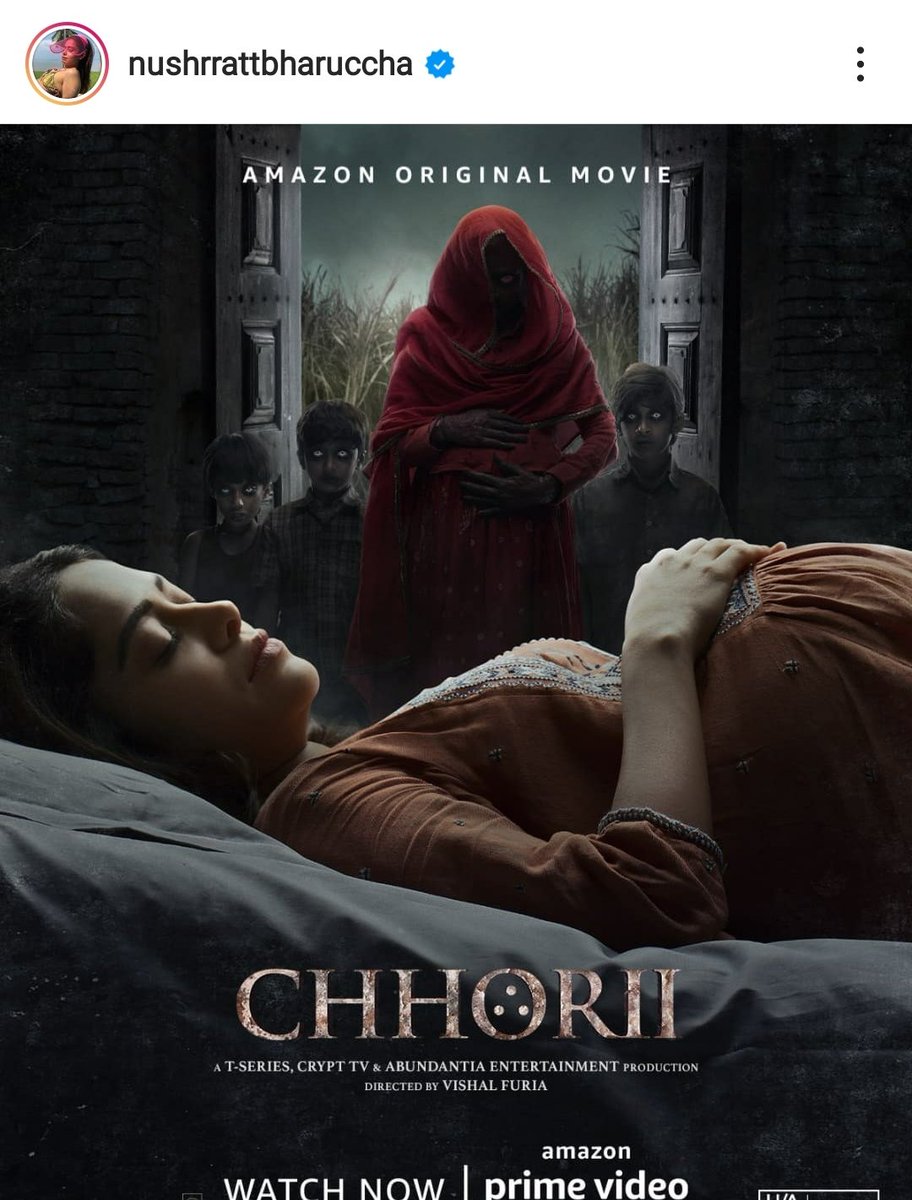 deepa_rj's tweet photo. Go for " Chhori " Movie this Weekend 😀
Worthwatch , Actress Nusrat Bharucha shines throughout the Movie 👏👏

Horor Movie with Suspense , Its thrilling with a Strong Message 

Released on OTT platform "Amazon Prime "#RjDeepa #RadiocityRanchi #MovieReview #ChhoriMovie  #Ranchi https://t.co/BRxv5G3G7u