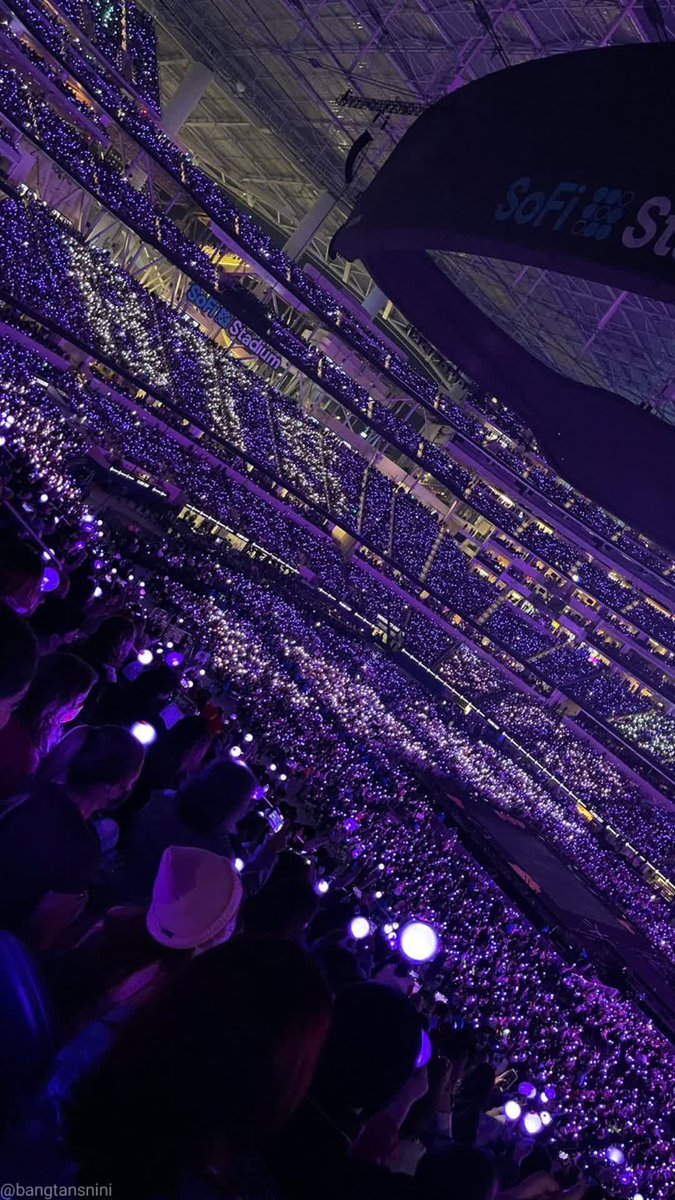 btsreelsz's tweet photo. hope each &amp; everyone in the concert with bts had fun , stay safe my luvss <3 💜💜
#BTSARMY #BTSCONCERT #BTSSoFiStadium #bts #BTSTickets #BTSPermissionToDanceOnStageLA #BTSPermissionToDanceOnStage #BTSConcertLA_D1 #BTSConcertLA_D1 #BTSTICKETSELLING https://t.co/QWE56y2Mbg