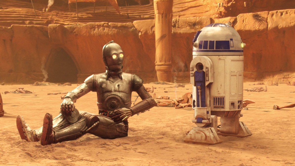 DarthCharmant's tweet image. Droids are the heart and soul of Star Wars