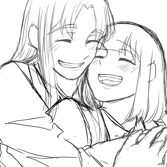 マジで下描きを描く元気だけはある(()) 
