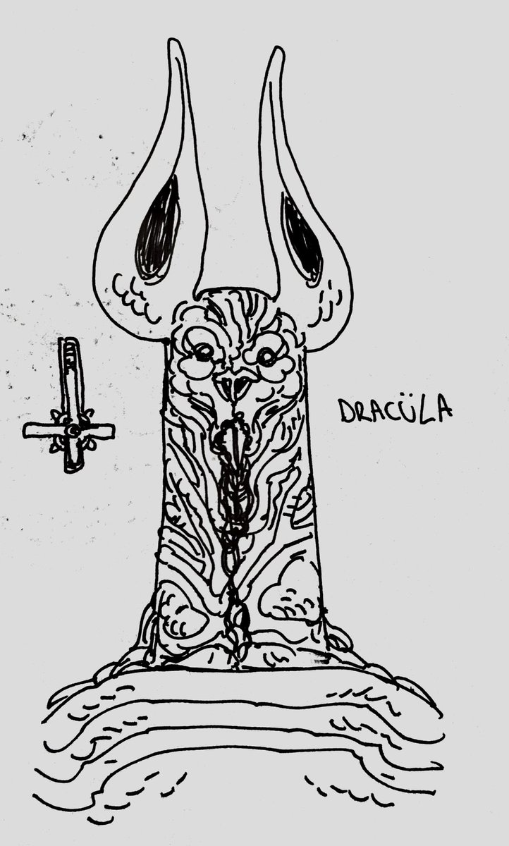 Can't sleep: here's a dracüla doodle 