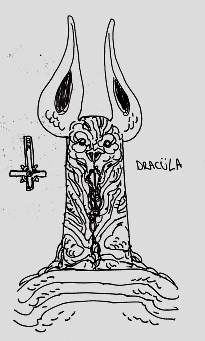 Can't sleep: here's a dracüla doodle 