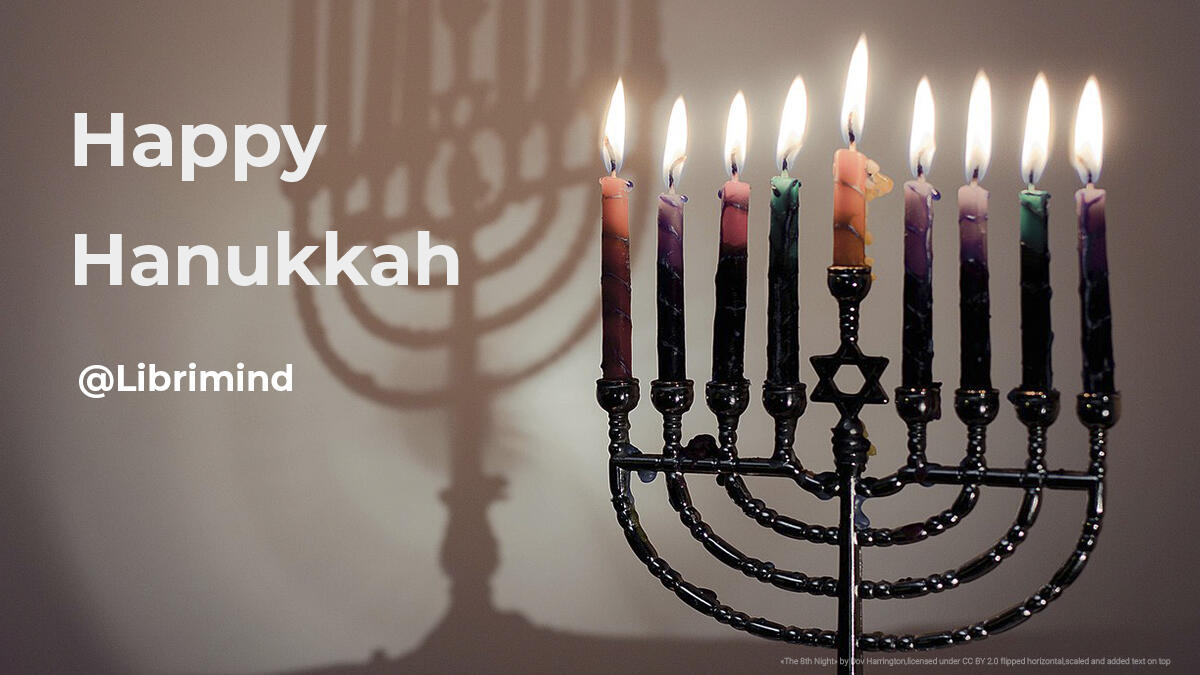 librimind's tweet photo. Happy Hanukkah from the entire @Librimind team!

#holiday #Hanukkah #holidaytime https://t.co/v3QOKeLkJG