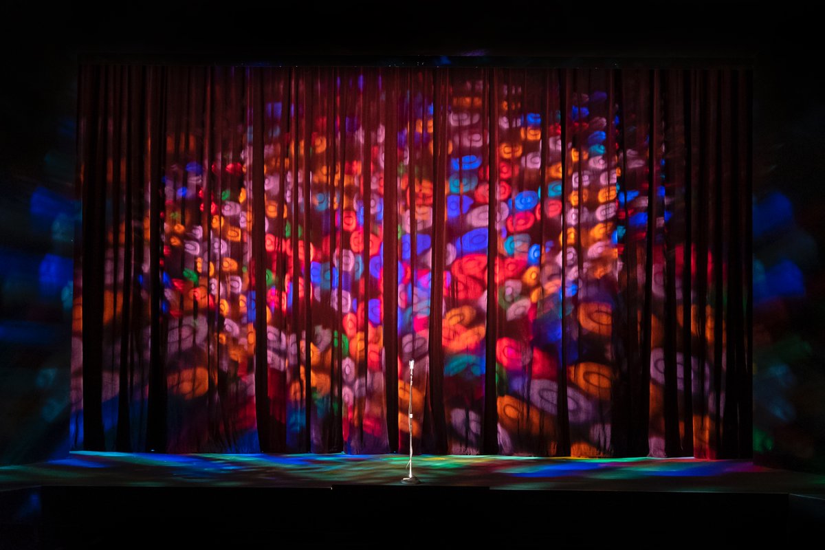 UATheatreDance's tweet photo. To start our #DaysofLight series, we are sharing a photo of The Merry Wives of Windsor from Fall 2018. The lighting for this production was designed by Matt Reynolds, our Assistant Professor of Lighting, Sound, and Digital Design. Stay tuned for more lighting designs this week. https://t.co/eIomOdHYGc