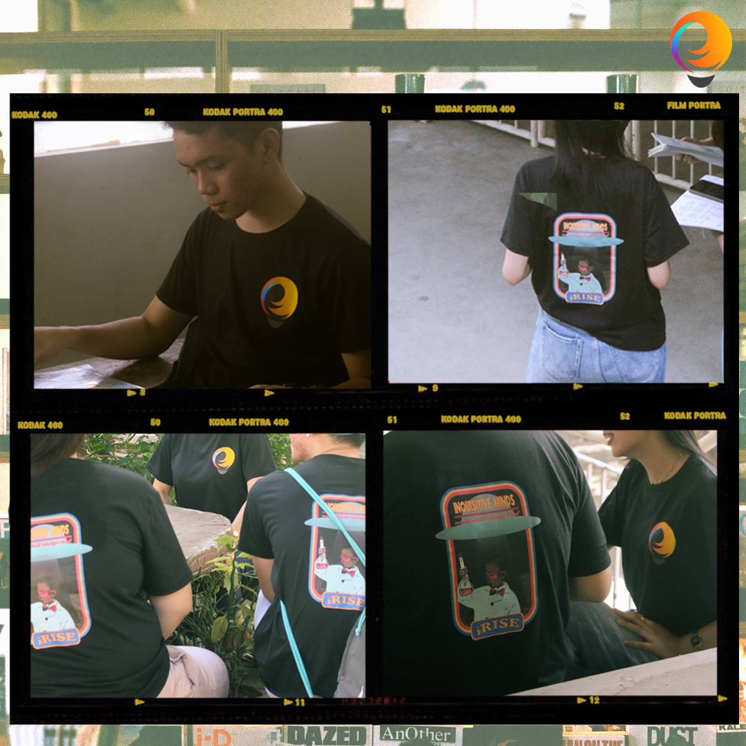 iRISEMHPNHS's tweet photo. 2 days away from the pre-order period! Buckle-up!

Oops! Guess who's wearing an iRISE shirt? You're going to be the one, buddy! OOTD at school? What's not clicking, buddy? What's not clicking?

👀 Stay tuned for more information about iMERCH!
#iMERCH
#IRISE
#TatakCelo
#MHPNHS https://t.co/gSeIMSfPSw