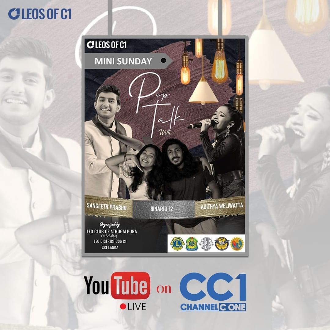 athugalpuraleos's tweet photo. We are broadcasting “Mini Sunday Pep Talk ☕️” via YouTube.
🖊 Subscribe to Channel C1 of Leo District 306 C1.
https://t.co/vHIwf45EME
#MiniSunday #PepTalk
#YouthEmpowerment
#Leo #theleosofc1 #LeosofSriLanka
#lionsclubinternational
#pridec1 #towardspinnacle https://t.co/EyXHzkVZBt