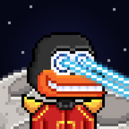 Who still doesn't own a duck? 

Go follow our Twitch Channel , Retweet this, and Tag 2 friends to Enter. 

We will give away this guy to a lucky winner. 

Selecting in 12 hours. 

Streaming will begin next month hosting some high level gamers! 

twitch.tv/cosmiclabsnft