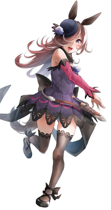 #いいニーハイの日 
#ウマ娘 
ニーハイといえばライスシャワーちゃん…笑 