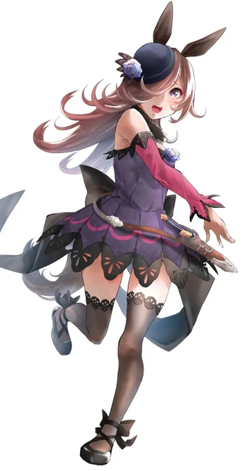 #いいニーハイの日 
#ウマ娘 
ニーハイといえばライスシャワーちゃん…笑 