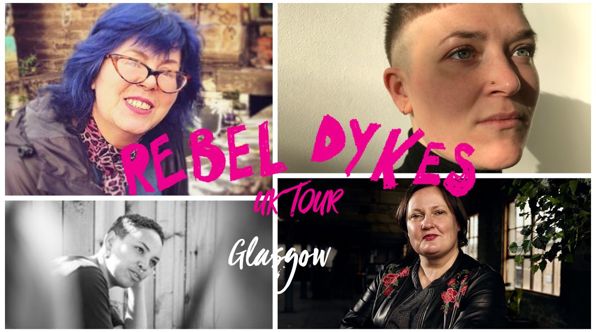 RebelDykes's tweet photo. @Melanie_Iredale and Siobhan on way from @HOME_mcr  thru snow to Glasgow #RebelDykesMovie and we want to see everyone!  #BringAMask to @glasgowfilm for @BirdsEyeViewFF #ReclaimTheFrame #art #dyke #culture #activism https://t.co/fif3IZ6mTW