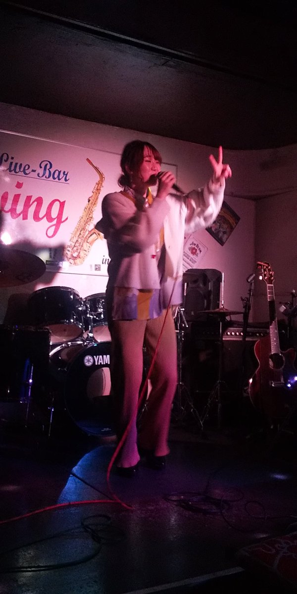 LIVE65329349's tweet photo. 宇都宮 #Swing2 ライブ
【#近藤佑香 さん】
歌もうまいが、ＭＣメッチャ楽しい。 https://t.co/z8suGFc7jC