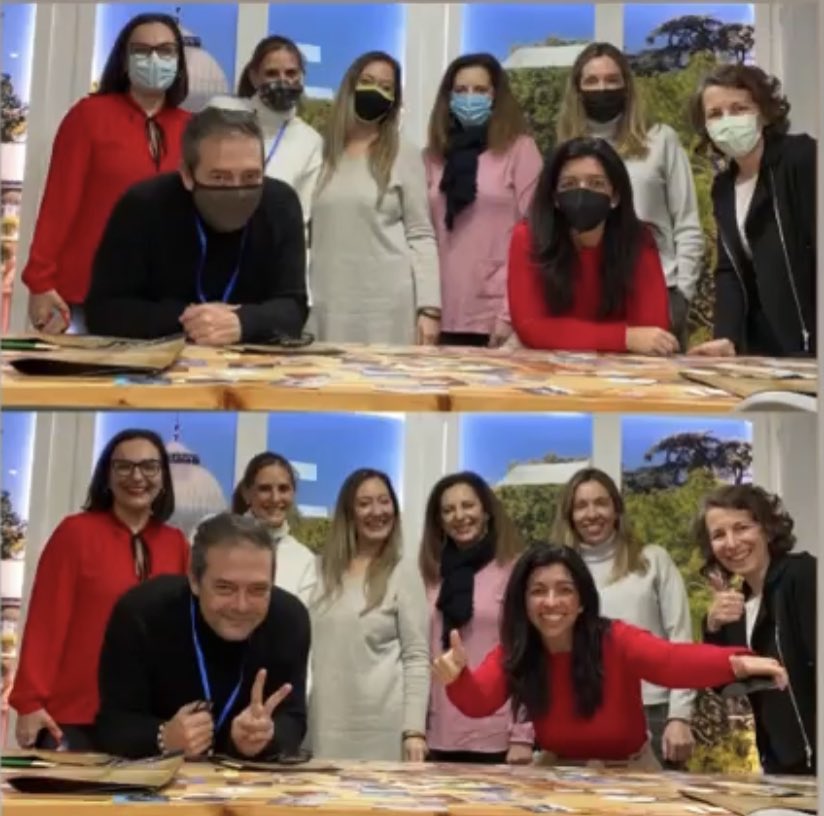 ElsaGimnez's tweet photo. Gran experiencia de formación conjunta de #KitCoForPersonalDevelopment con @mfreireubeda de #PonteenModoDisc. Dos herramientas con muchas sinergias para aportar valor en el proceso de #autoconocimiento y #crecimientopersonal, de forma creativa y visual. Momentos significativos 😍 https://t.co/afCVvPXSzU