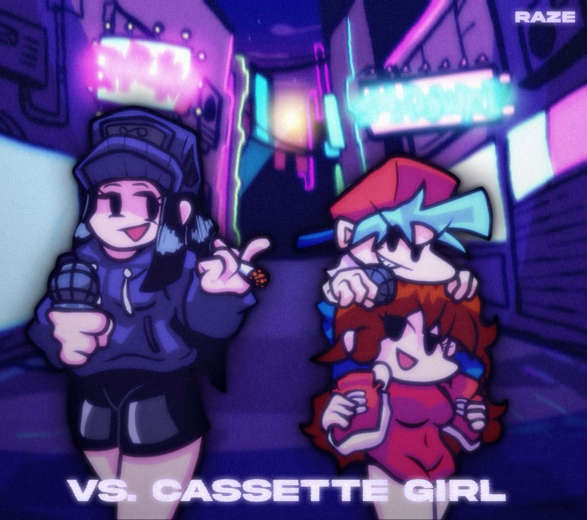 TheOGFazFilms's tweet photo. VS. CASSETTE GIRL MOD
Lil artwork I made of the cool mod, you should go play it, the music goes HARD!
Mod links: https://t.co/9R1sHDGnfv
https://t.co/bypAOjYZi2
Devs: @spacedoggo_art @Chromaatical @Saruky__ @Shadowfi1385
#vsCGMOD #cassettegirl #fnf #fridaynightfunkin https://t.co/L697Div0I3