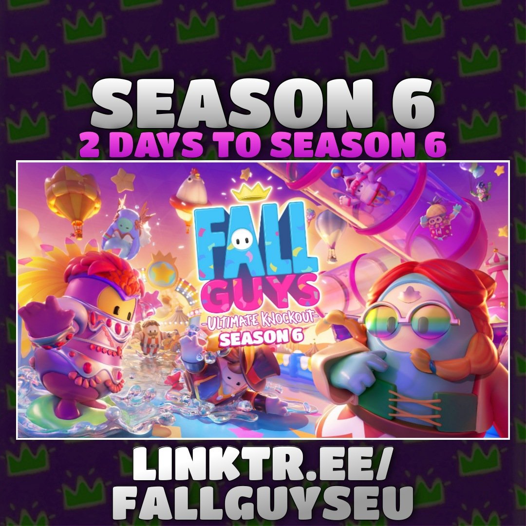 FallGuuys's tweet photo. #FallGuys #season6 starting soon https://t.co/80dpfAVF0n