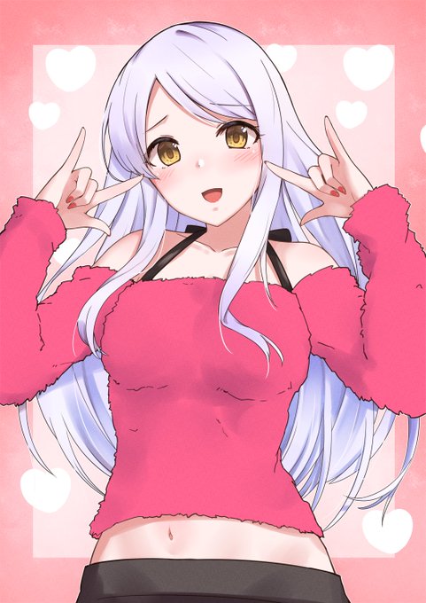 イヴ・サンタクロース 困り眉がかわいい
リクエスト絵です 