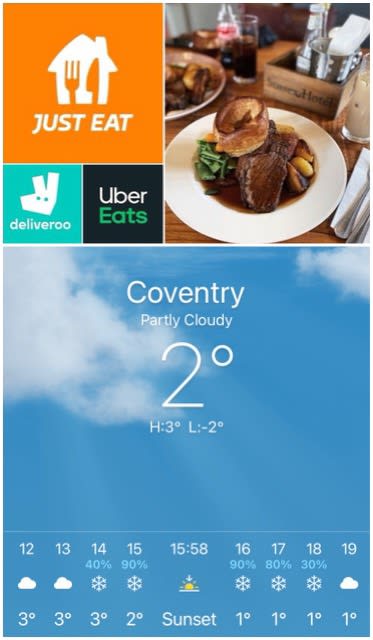 HolyheadCov's tweet photo. It’s cold and miserable outside today so let us save you the trip to the supermarket for your Sunday Roast bits and order a delicious Sunday roast from the Holyhead delivered direct to your door?
#ubereats #justeat #deliveroo #subdayvibes #sundayroast #coventry https://t.co/CPsm6SJF7y