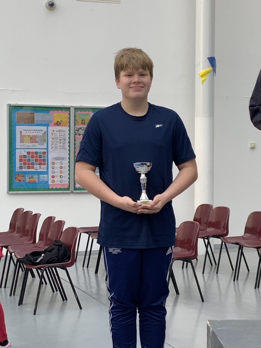 GreyCourtPE's tweet photo. Well done to Zach who came 2nd in the London Regional trampoline today and has qualified for the southern comp π #gctrampoline https://t.co/su06cA90KS