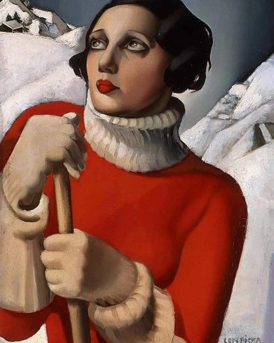 Saint Moritz, 1929

🖌 #TamaraDeLempicka

#WinterIsComing #WinterInArt #ArtLovers #DonneInArte #Art #искусство #藝術 #アート

@alecoscino @artmajcar @dianadep1 @Hakflak @redne2013 @LuciaTassan @isidemoni @Matibo11 @marialves53 @paulbar59067209 @claudioborlotto @LunaLeso @smc_su