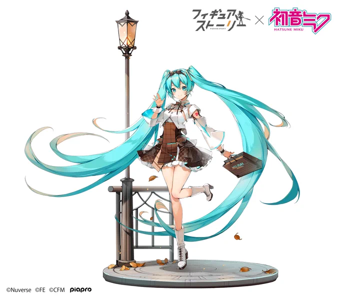 #初音ミク と #フィギュアストーリー のコラボイラストを描かせていただきました. よろしくね ~╰(▔∀▔)╯ 