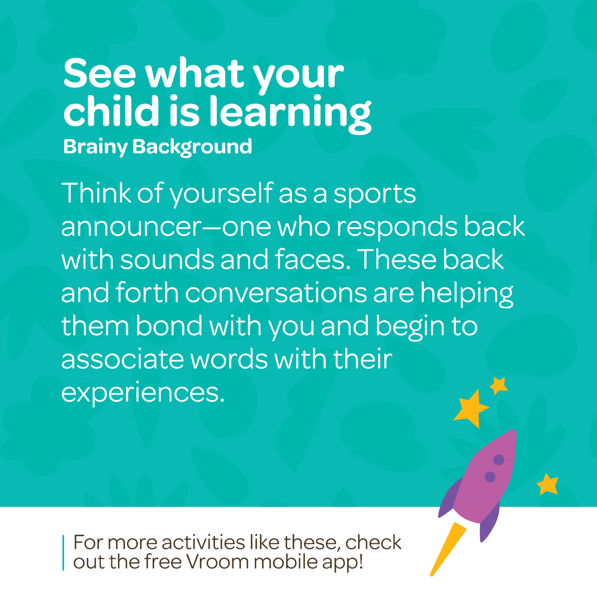 joinvroom's tweet photo. Here's an easy way to add some #BrainBuilding to your morning routine with your baby. Be sure to check out the #BrainyBackground! ⬇️ https://t.co/QoIK0qgJmQ