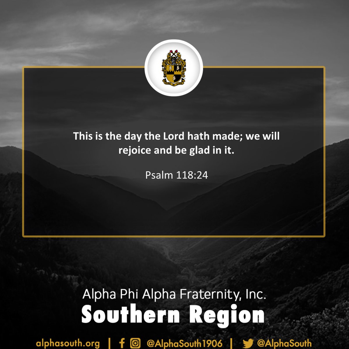 AlphaSouth's tweet photo. #AlphaPhiAlpha #APA1906Network #ForThe7Jewels #AlphaSouth #AlphasBest #AlphaSouth1906 https://t.co/ceXZlZE7aC