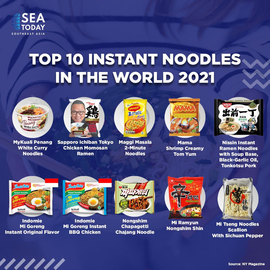 seatodaynews's tweet photo. Who doesn't love #instantnoodles? The variety of flavors & the ease of preparation make this one dish a favorite dish for various groups of people. Interestingly, #Indomie Mi Goreng is included in #NYMagazine's list of the best noodles in the world. Want to know more? #SEAToday https://t.co/GC0RpUz9IK